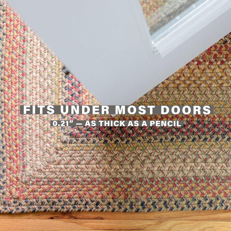 Homespice Kingston Oval Braided Rugs 20x30 â€“ A Jute Braided Multi Colored Rug to Use in Kitchen, Entryway, and Bathroom - Image 5